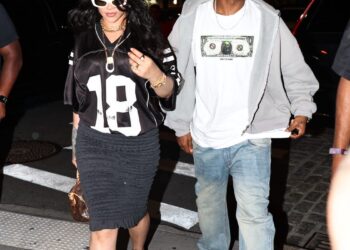 exclusive new york, ny a$ap rocky and rihanna were spotted out and about in new york city following rocky’s performance at the 2026 governors ball music festival the superstar couple appeared relaxed and stylish as they stepped out together after the rapper’s festival set, continuing their reign as one of entertainment’s most talked about power couples pictured asap rocky, rihanna backgrid usa 7 june 2026 byline must read blayzenphotos  backgrid usa 1 310 798 9111  usasalesbackgridcom uk 44 208 344 2007  uksalesbackgridcom uk clients  pictures containing children please pixelate face prior to publication