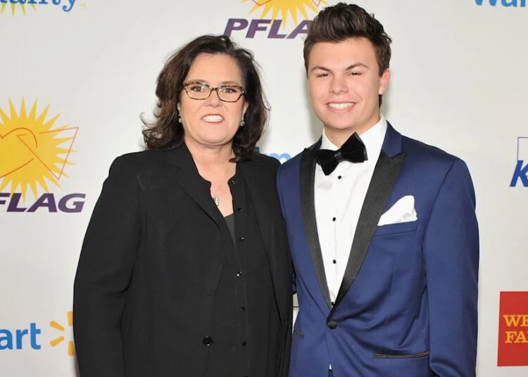Rosie O'Donnell and her son Blake in New York City on April 4, 2016.Credit: Rosie O'Donnell/Instagram