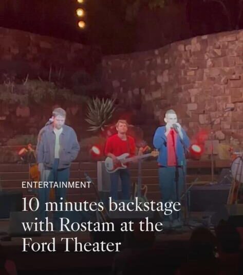 Rostam's 'American Stories': A quick chat backstage at the Ford