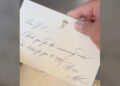 Meghan Markle included a personalized note with the As Ever care package. @then0toriousjtb/X