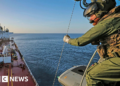 Royal Marines board Russian shadow fleet oil tanker in English Channel