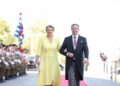 Grand Duke Guillaume and Grand Duchess Stephanie celebrate their first National Day