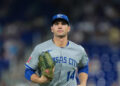 Kansas City Royals right fielder Jac Caglianone (14) © Sam Navarro-Imagn Images