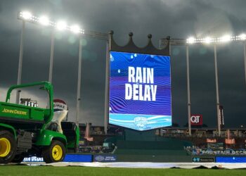 Royals-Rangers start time: Rain delay updates from Kansas City