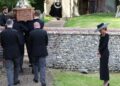 Royals arrive for Royal Family funeral in Oxfordshire village