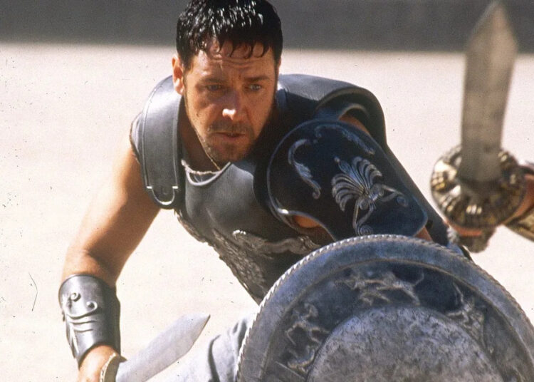 Russell Crowe in 'Gladiator'Credit: Everett