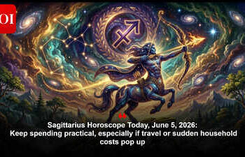 Sagittarius Horoscope Today, June 5, 2026: Keep spending practical, especially if travel or sudden household costs pop up