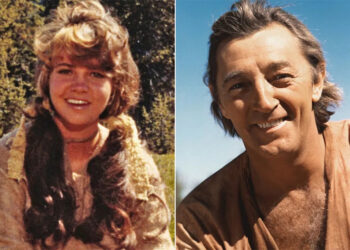 Sally Field and Robert Mitchum in 'The Way West'Credit: Everett (2)