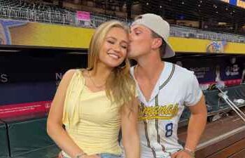 Maggie Sajak Is Boyfriend Jackson Olson Biggest Cheerleader at Savannah Bananas Game