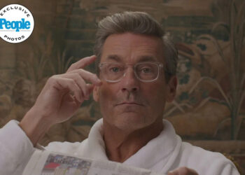 Jon Hamm in 'Gail Daughtry and the Celebrity Sex Pass'Credit: Sony Pictures