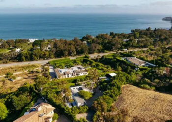 Shannen Doherty's Malibu home.Credit: Cristian Cruzio
