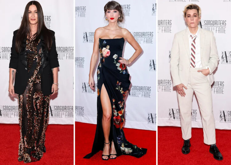 Songwriters Hall Of Fame Induction Ceremony 2026 red carpet: Taylor Swift, Alanis Morissette, Brandi Carlile, more
