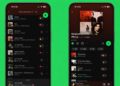 Smartphones showing Track Reactions in Spotify's Collaborative Playlists