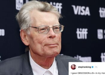 Stephen King posts his 2-line review of 'Obsession'