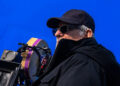 Steven Spielberg on the set of Disclosure DayCredit: Niko Tavernise/Universal Pictures and Amblin Entertainment