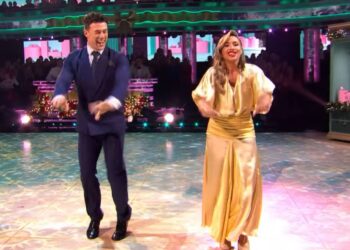 Melanie Blatt and Kai Widdrington during Strictly Come Dancing 2025. (Photo: YouTube)
