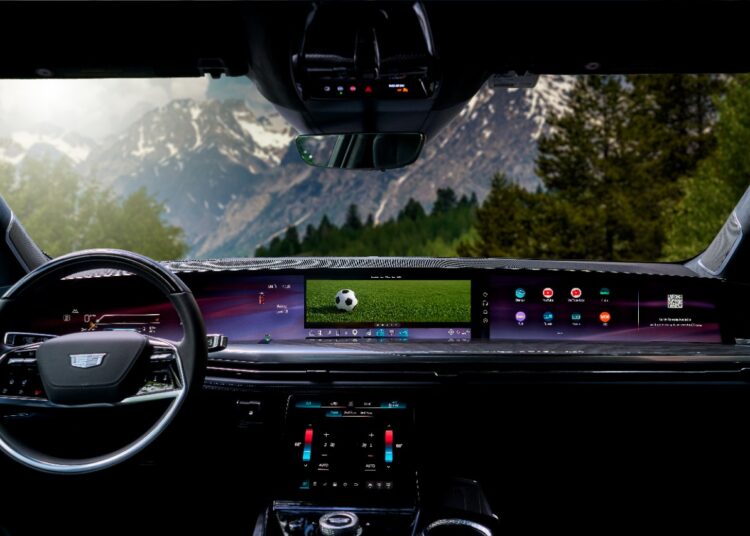 Soccer app in GM infotainemtn system