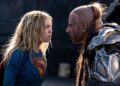 Milly Alcock as Supergirl and Matthias Schoenaerts as Krem in DC Studios’ and Warner Bros. Pictures’ “Supergirl.