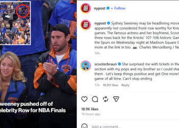 (Photo Credit: @nypost/Instagram)