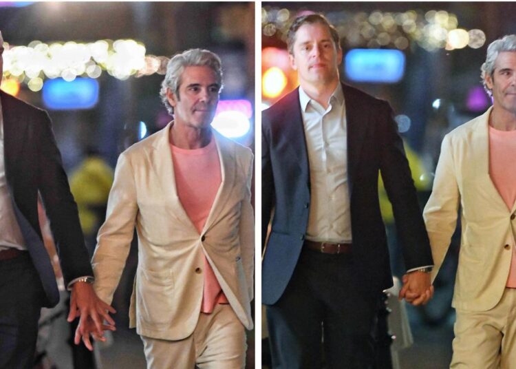 TV host Andy Cohen spotted holding hands with younger man