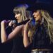 Taylor Swift Changes Into a Silver Fringe Dress at Tight End University for a Surprise Performance