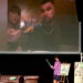 Swift on the big screen at 'New Heights Live'Credit: Natasha Dye