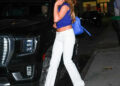 exclusive new york, ny tate mcrae was spotted leaving zero bond in new york city after celebrating the new york knicks game 4 victory alongside taylor swift and hailey bieber pictured tate mcrae backgrid usa 10 june 2026 byline must read aspn backgrid usa 1 310 798 9111 usasalesbackgridcom uk 44 208 344 2007 uksalesbackgridcom uk clients pictures containing children please pixelate face prior to publication