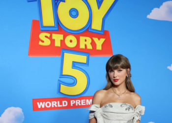 Taylor Swift Surprises Fans at ‘Toy Story 5’ Premiere With Live Performance of New Song