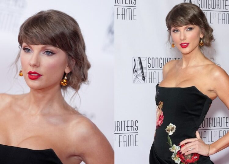 Taylor Swift Wears Givenchy at Songwriters Hall of Fame Gala