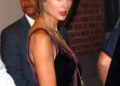 Taylor Swift leaving dinner at The Eighty SixCredit: T.JACKSON / BACKGRID