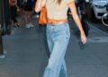 Taylor Swift is seen in Greenwich Village on June 15, 2026 in New York City.