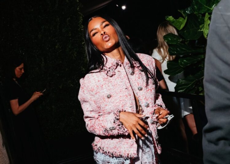 Teyana Taylor Debuts Straight Hair Transformation at Chanel Dinner