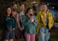 Tina Fey as Kate, Marco Calvani as Claude, Will Forte as Jack, Erika Henningsen as Ginny, Colman Domingo as Danny, and Kerri Kenney-Silver as Anne in "The Four Seasons."