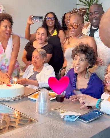 Marla Gibbs celebrates turning 95 with her familyCredit: Marla Gibbs/Instagram