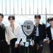 South Korean indie rock sensations The Rose visited the Empire State Building the Empire State Building ahead of their June 5 performance.