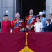 Senior members of the Royal Family at Trooping The Colour 2026 In London, UK