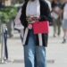 Venus Williams showcased her chunky leather loafers beneath the split-hem jeans trend
