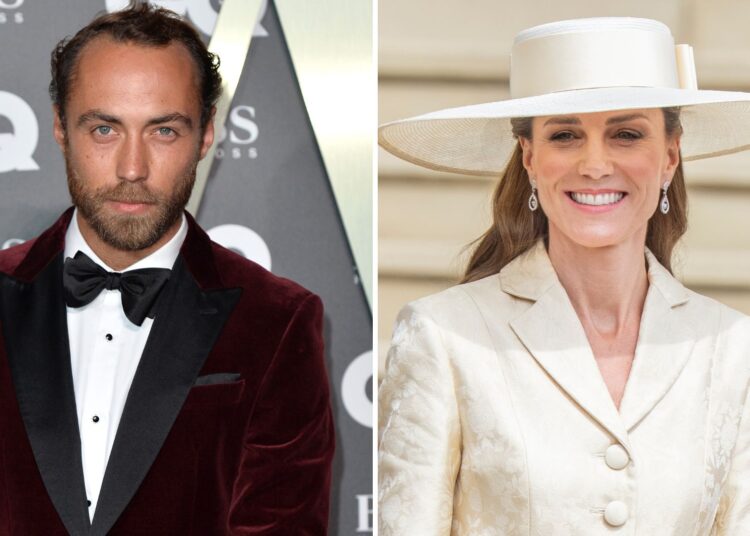 The hidden detail in James Middleton's message to Kate
