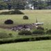 The helicopter crashed just before 4am on Wednesday in Devon
