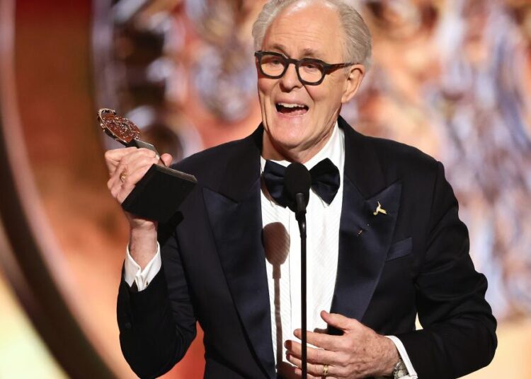 Three's a charm: John Lithgow, Laurie Metcalf achieve Tony trifectas