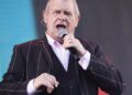 John Farnham performs on stage at Falls Festival on January 4, 2020 in Fremantle, Australia.