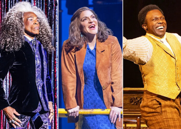 André De Shields in 'Cats: The Jellicle Ball'; Shoshana Bean in 'The Lost Boys'; Joshua Henry in 'Ragtime'Credit: Matthew Murphy and Evan Zimmerman for MurphyMade; Matthew Murphy (2)