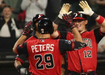 Tristan Peters hits grand slam in White Sox's 22-1 rout of Royals