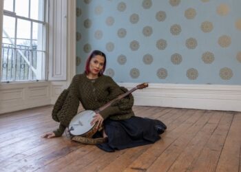 Pulitzer Prize-winning opera composer and banjo-championing Grammy Award-winner Rhiannon Giddens and her band will perform an ArtPower concert on Feb. 11. (Courtesy ArtPower)