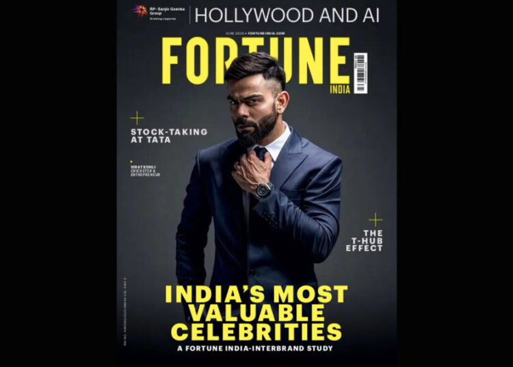 Virat Kohli tops India’s first celebrity brand value list at Rs 3,542 Crore – Indian Television Dot Com