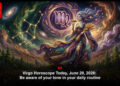 Virgo Horoscope Today, June 20, 2026: Be aware of your tone in your daily routine