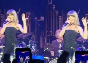 Watch Fans Lose It When Taylor Swift Flashes Her Ring During Surprise Performance of “Love Story”