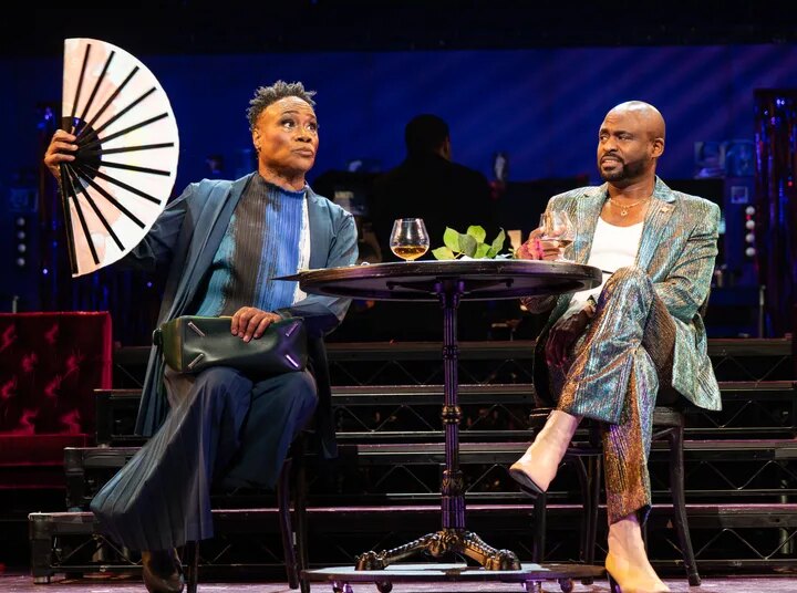 Billy Porter and Wayne Brady star in “La Cage aux Folles,” playing at New York's City Center through June 28.