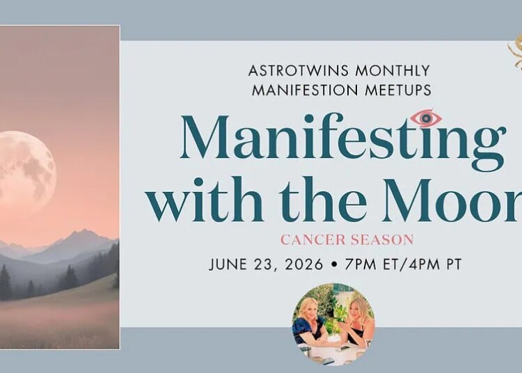cancer season manifesting with the moon the astrotwins event