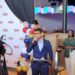 WesCo Brew & Bowl owner Satish Patel speaks on June 23rd at a VIP event for the massive new entertainment center at 3040 Charleston Highway in Cayce, SC.
